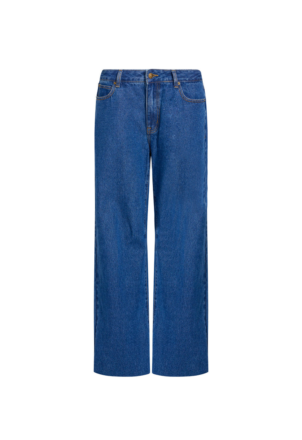 Arc-Flare Denim Jeans