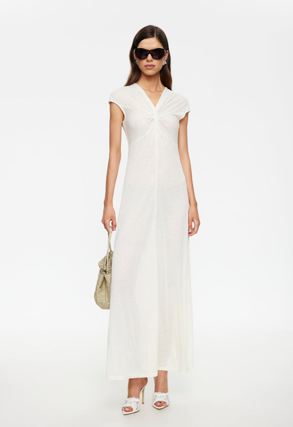 Twist-Front Vanilla Maxi