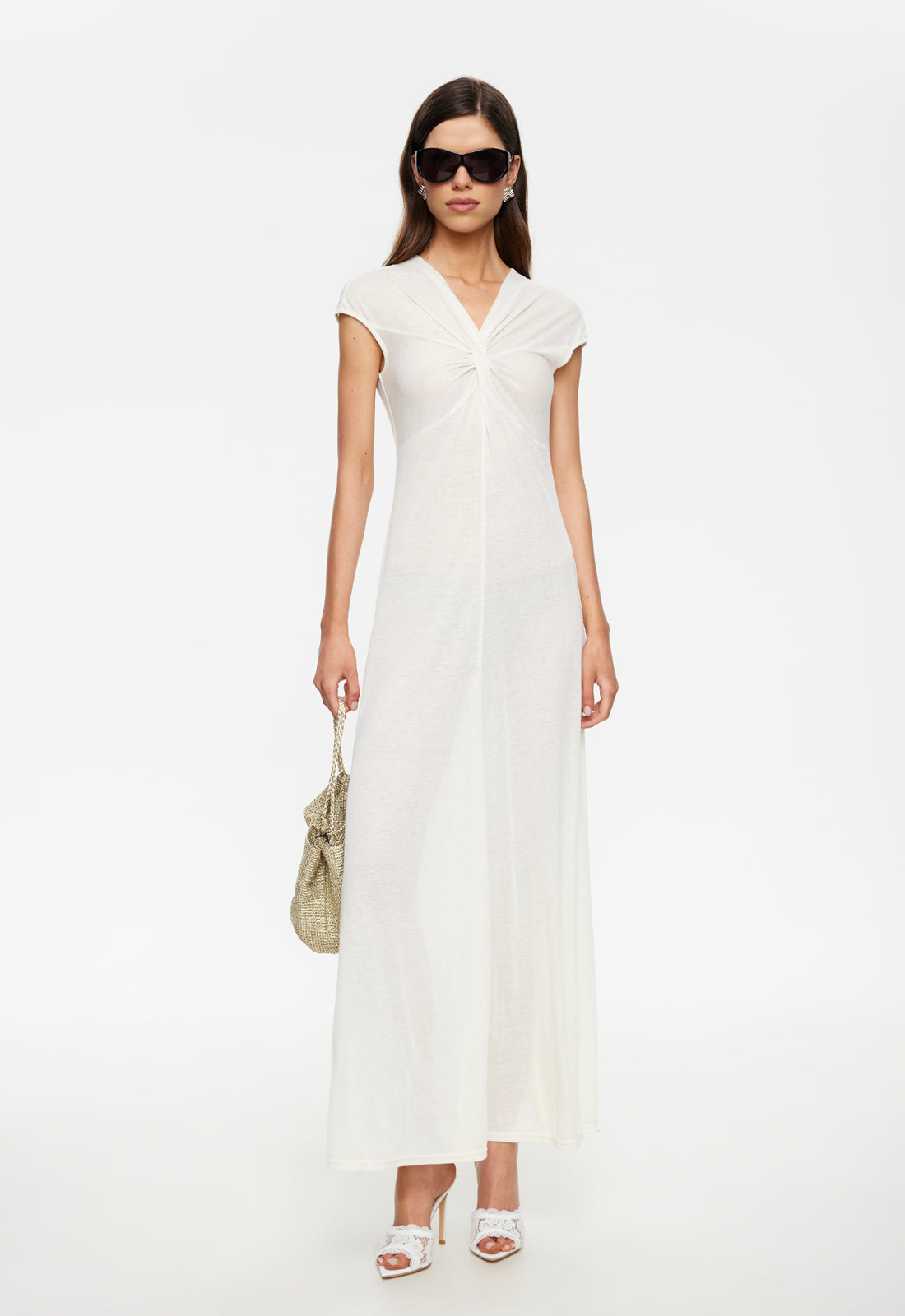 Twist-Front Vanilla Maxi