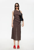 Sweetheart Bias Cut Maxi Dress