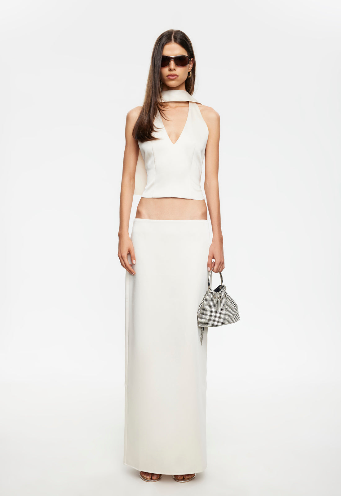 Low-Back Invisible Zip Top