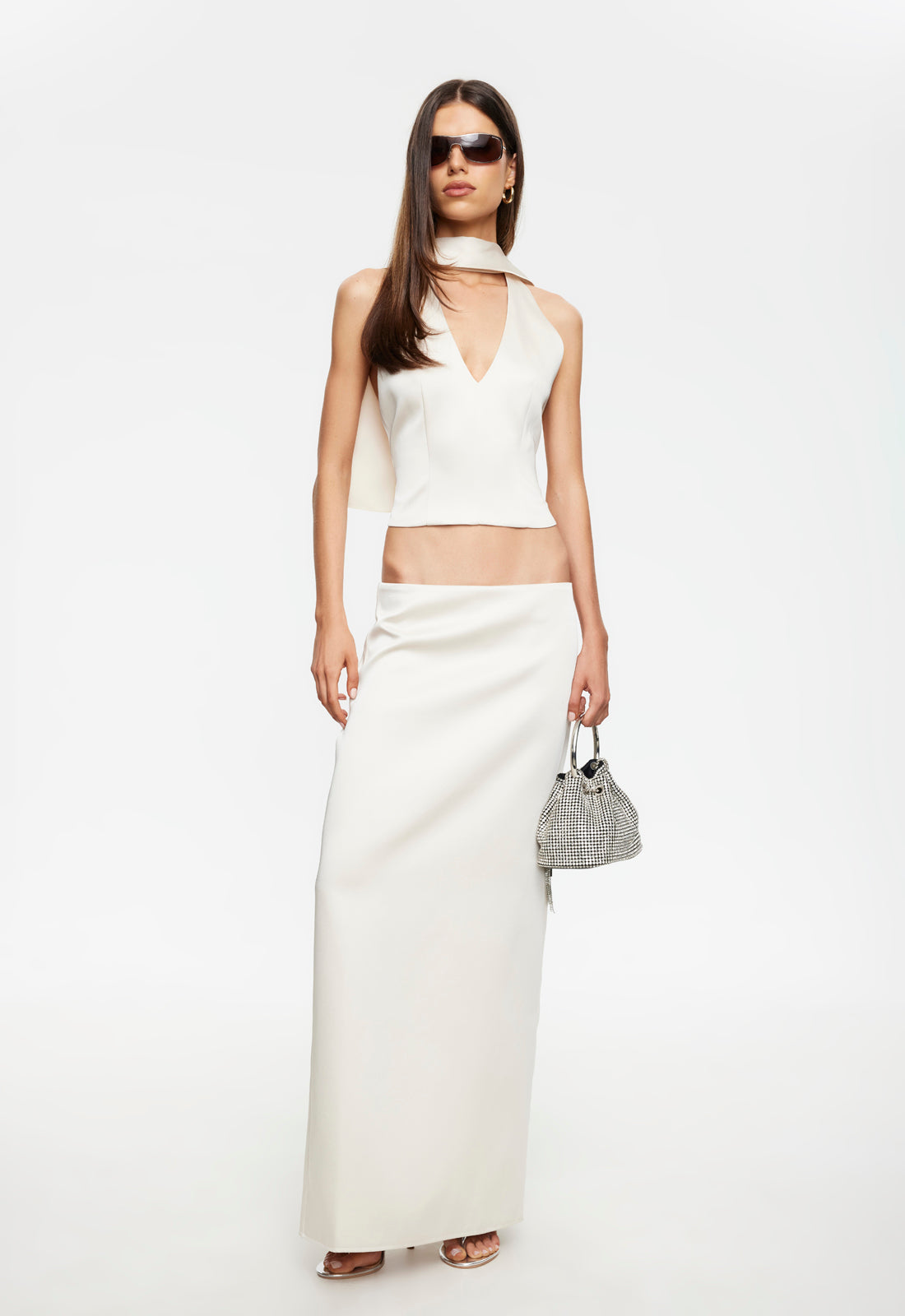 Low-Back Invisible Zip Top