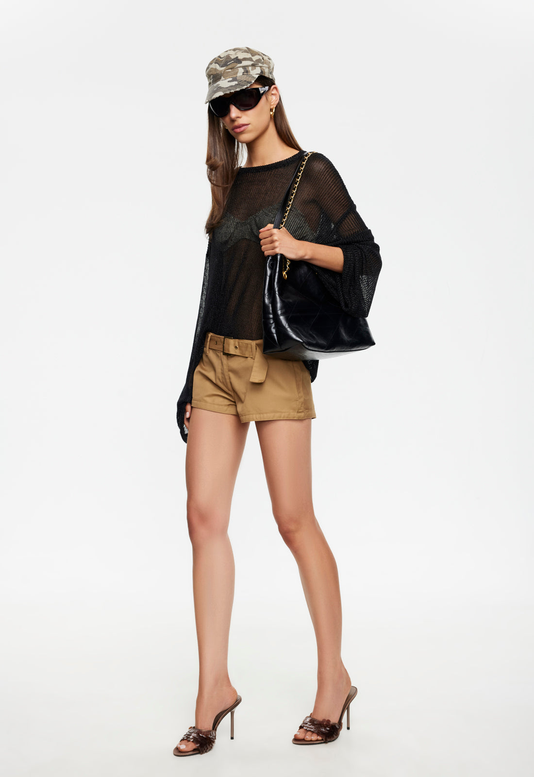 Sheer-Crew Long Sleeve