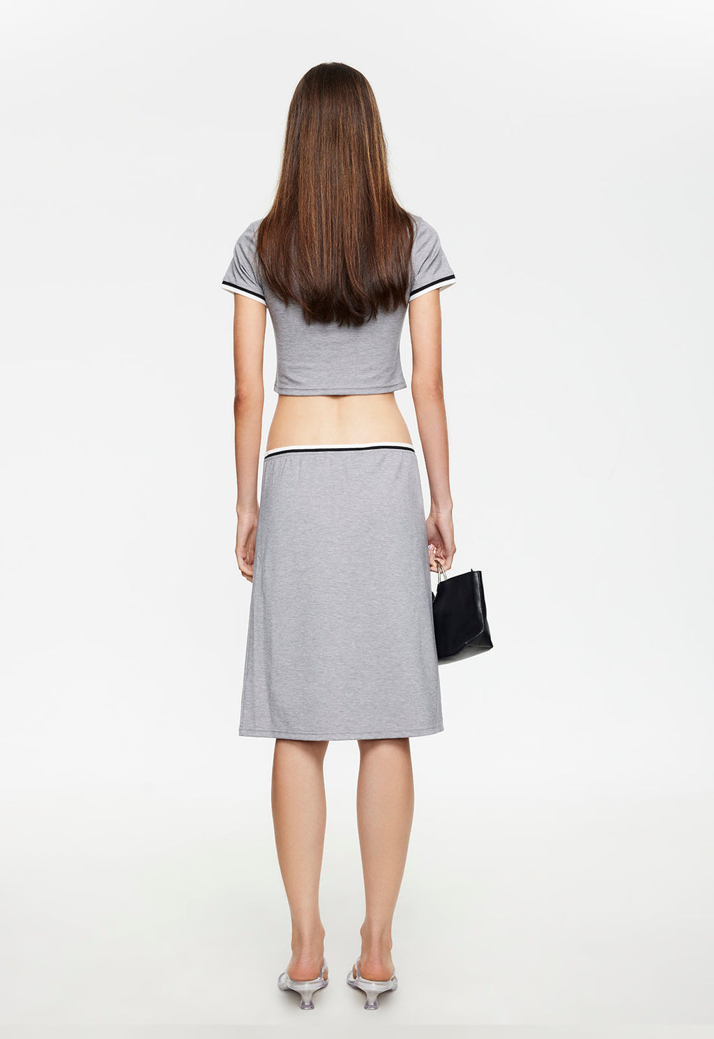 Stretch Crew Crop Top