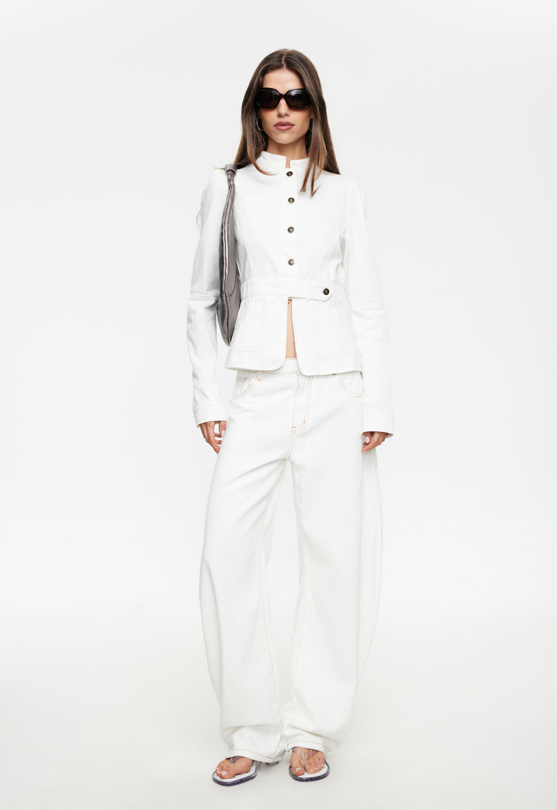Draped Classic Denim