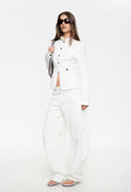 Draped Classic Denim