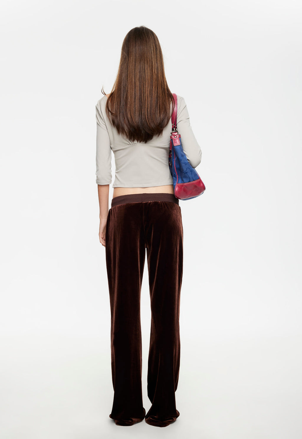 Crossover Back Nylon Top