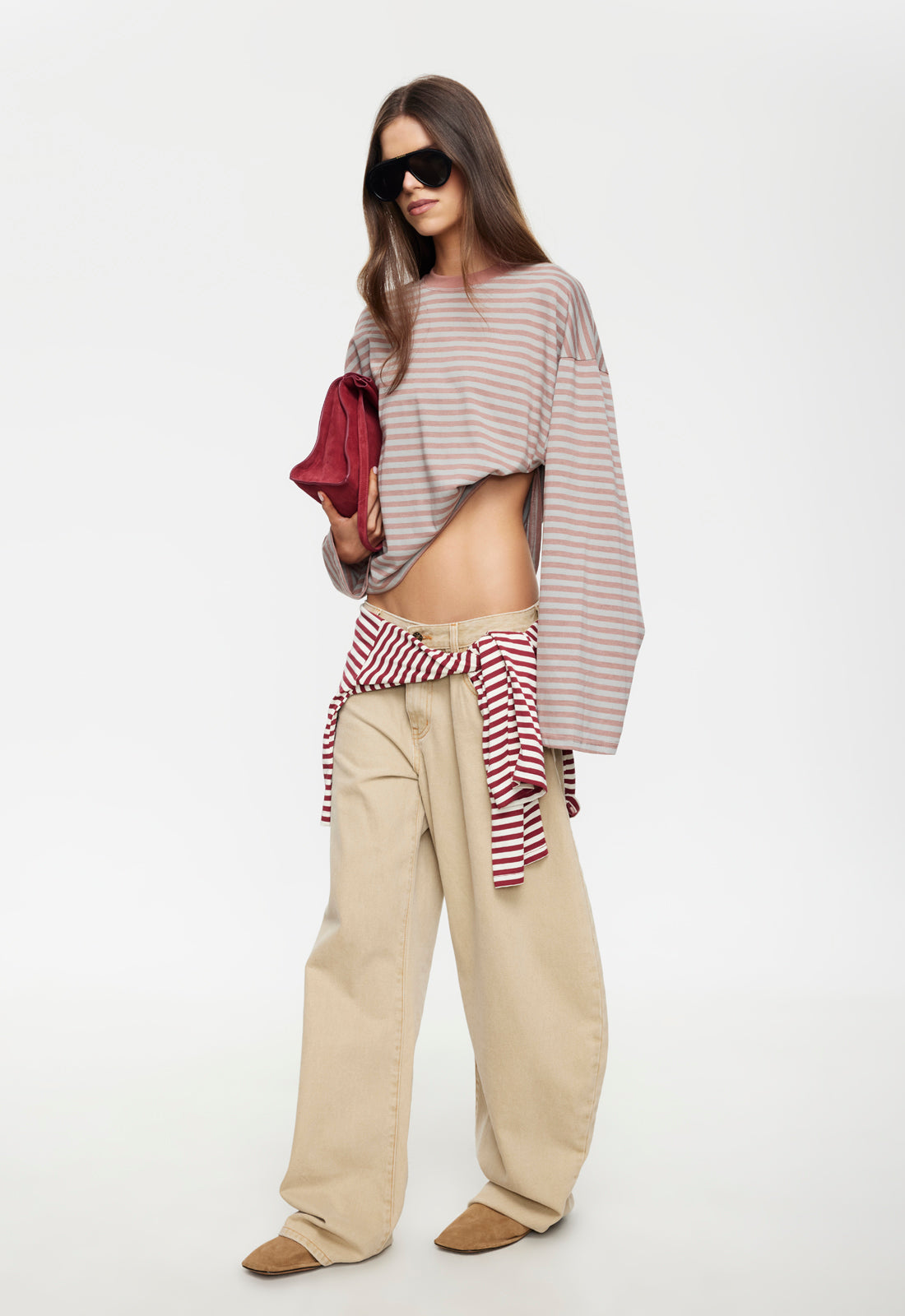 Crew Sheer Knit Tee