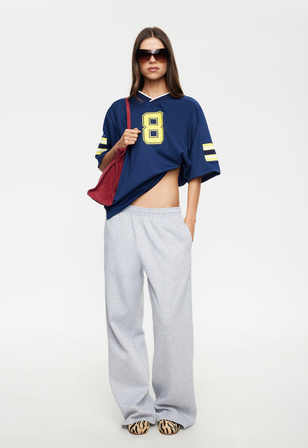 Marle-Drape Casual Track Pants