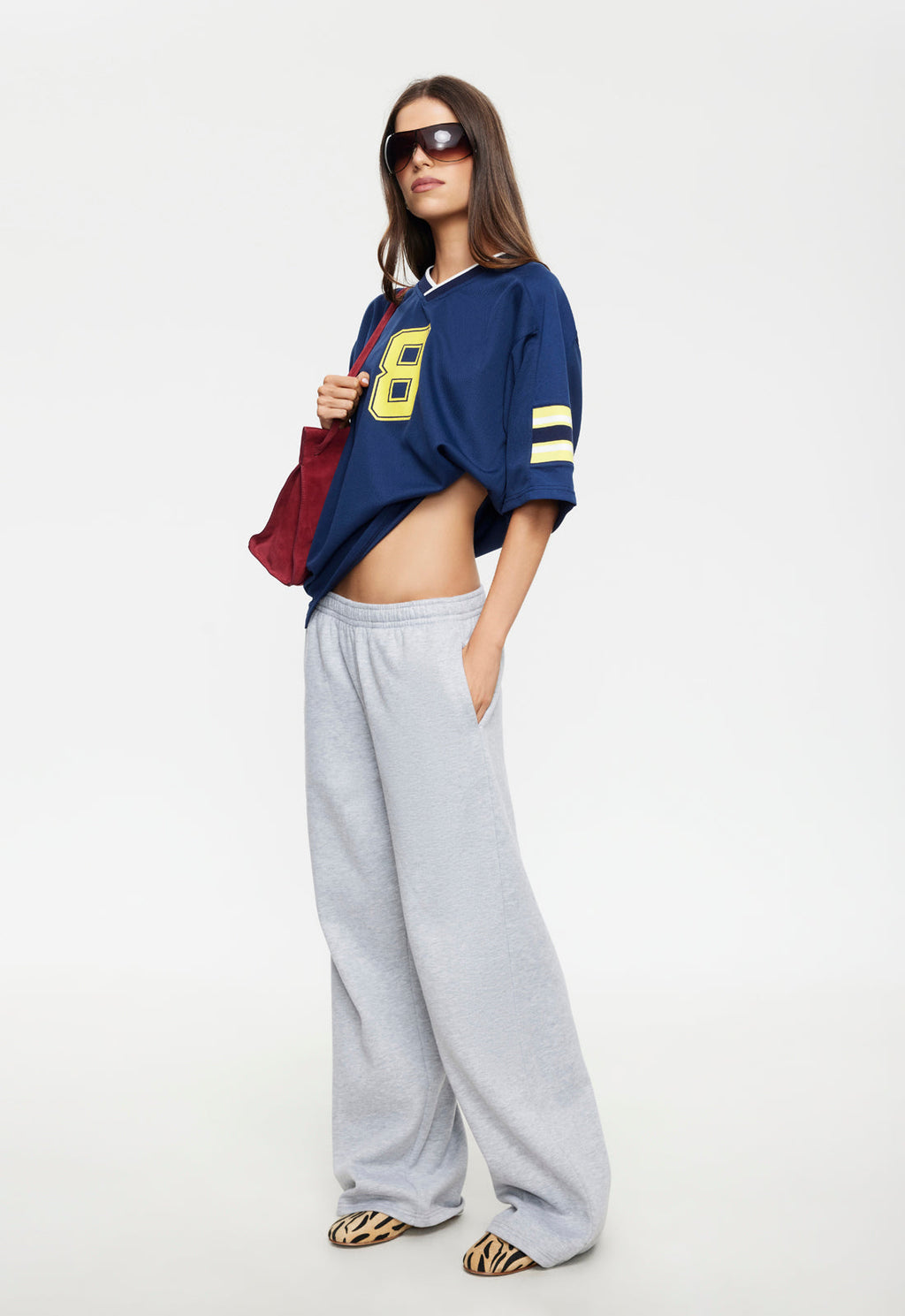 Marle-Drape Casual Track Pants