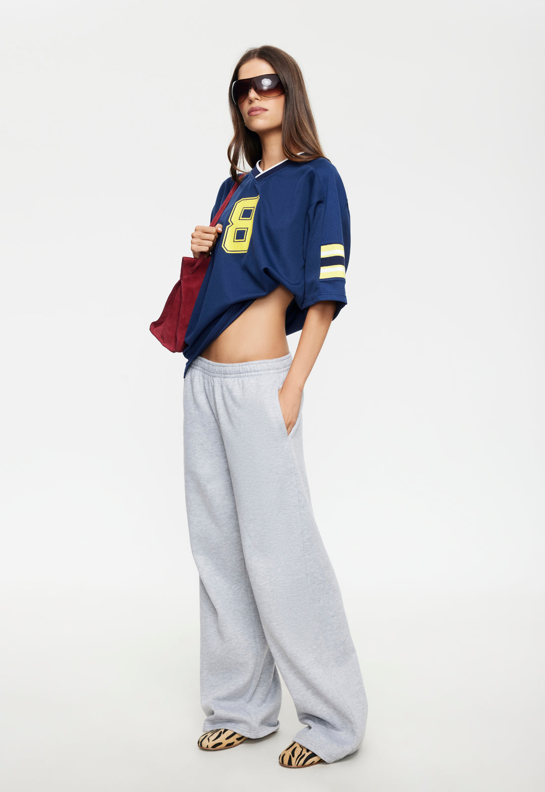Marle-Drape Casual Track Pants