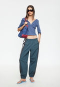 Striped Silhouette Sport Pants
