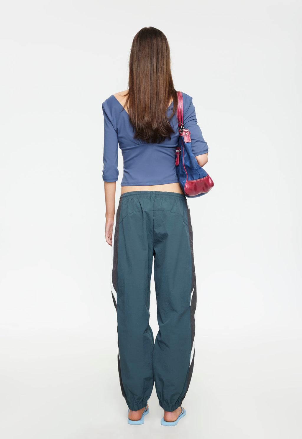 Striped Silhouette Sport Pants