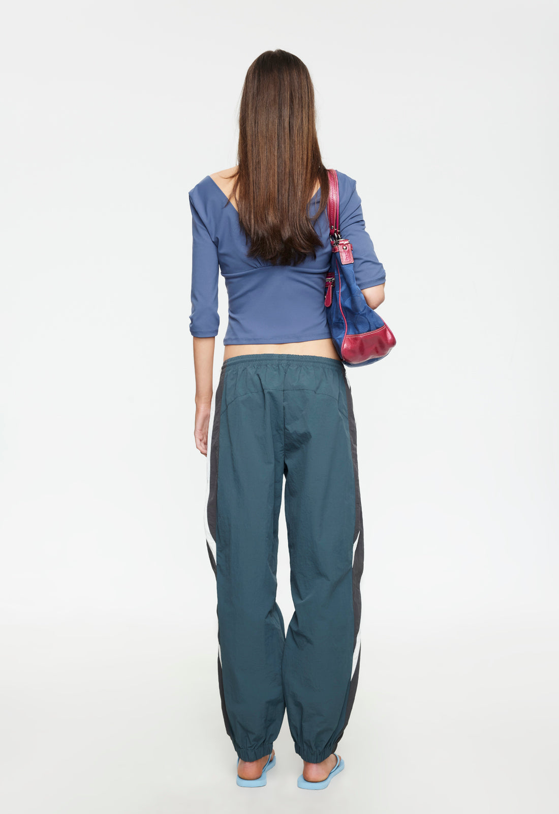 Striped Silhouette Sport Pants