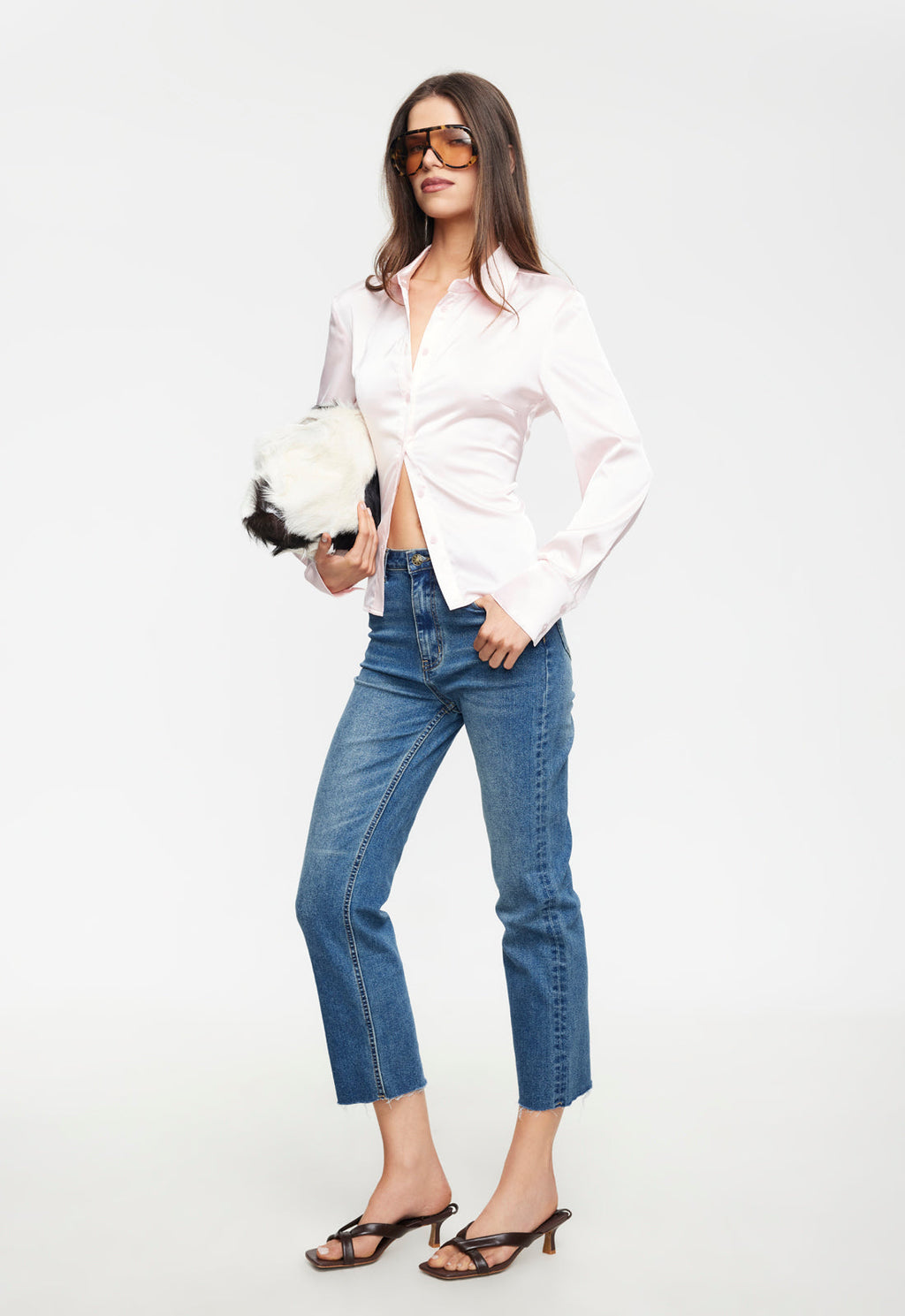 Polished Tailor Satin Top