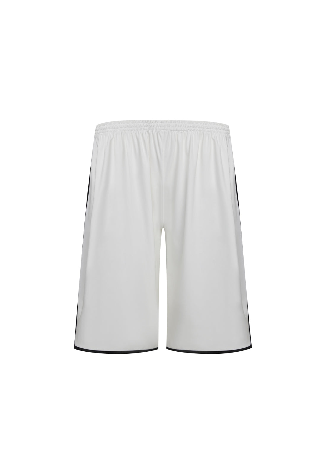Mid-Rise Side-Split Shorts