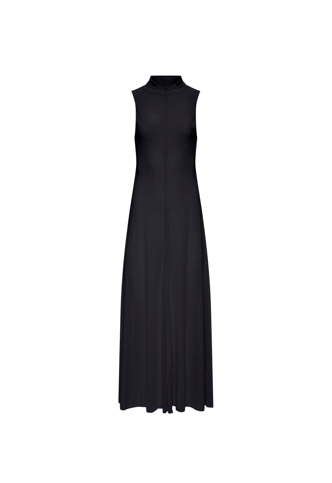Sheer Sleeveless Elegance Maxi