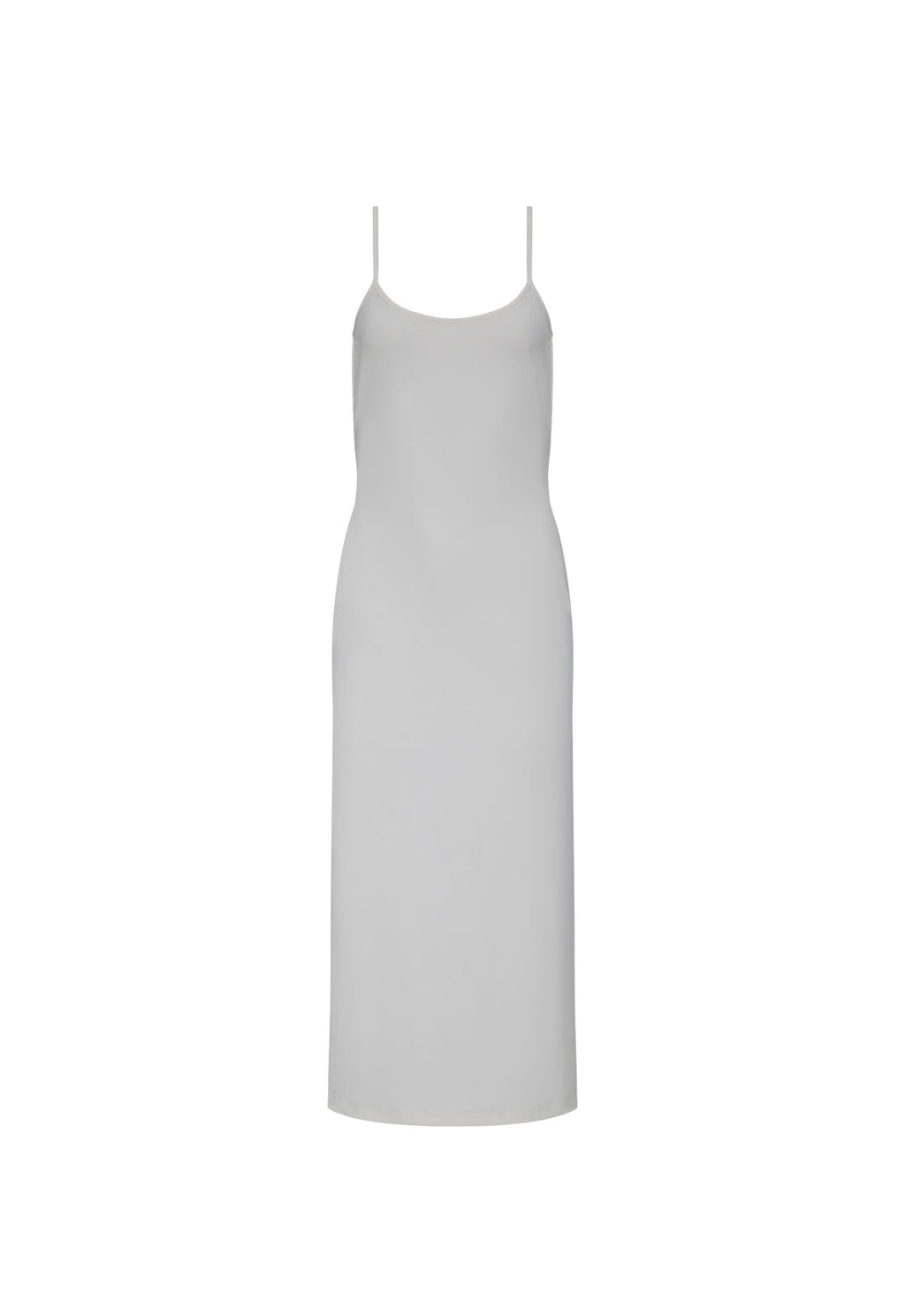 Side-Cut Cami Midi Dress