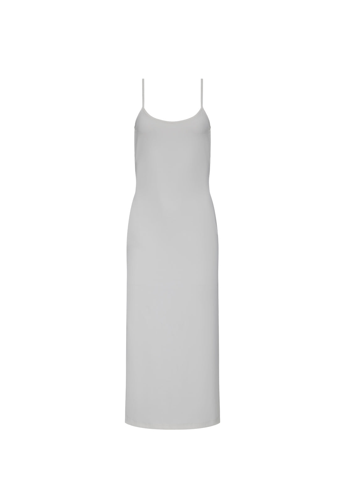 Side-Cut Cami Midi Dress