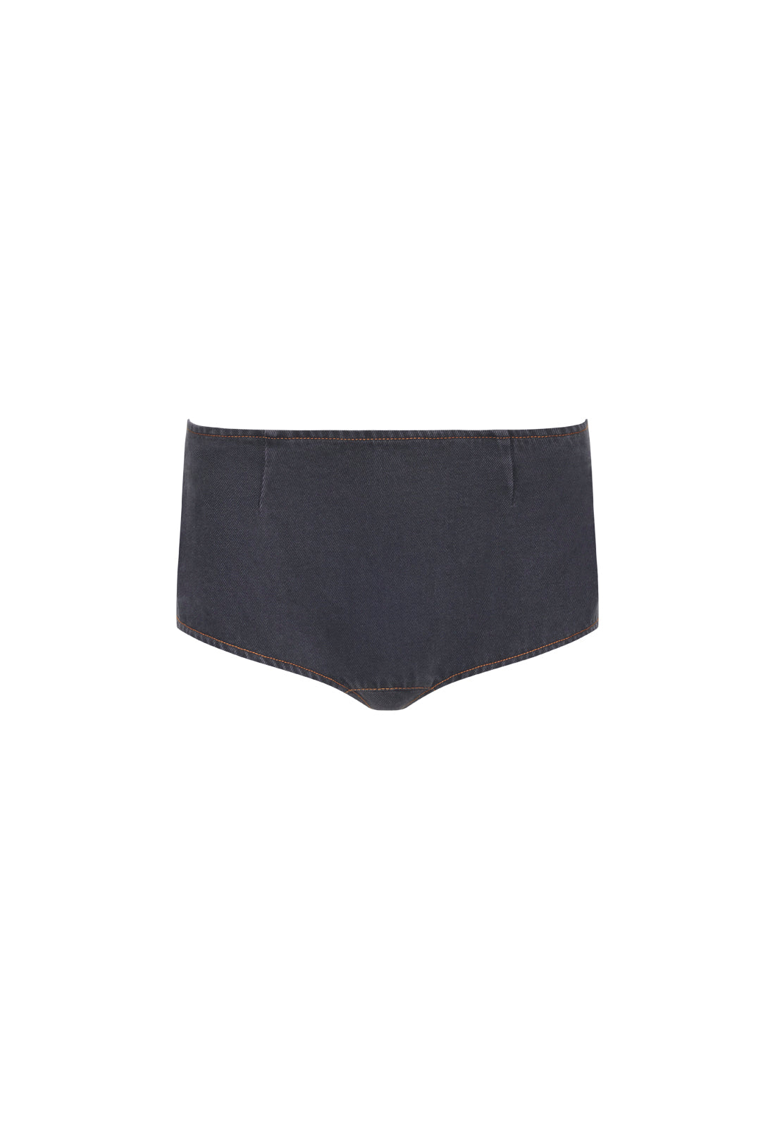 Petrol Denim Mini Shorts