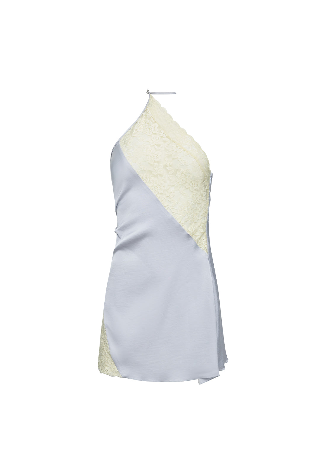 Sheer-Panel Polyester Mini