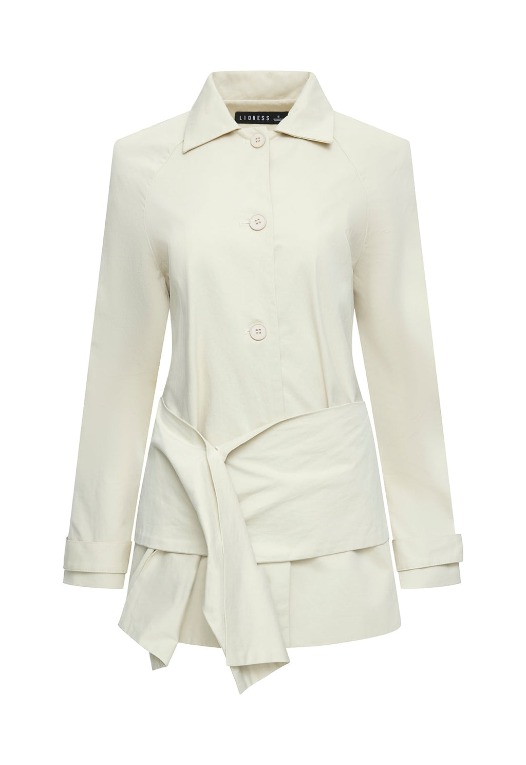 Collared Button-Up Cotton Mini