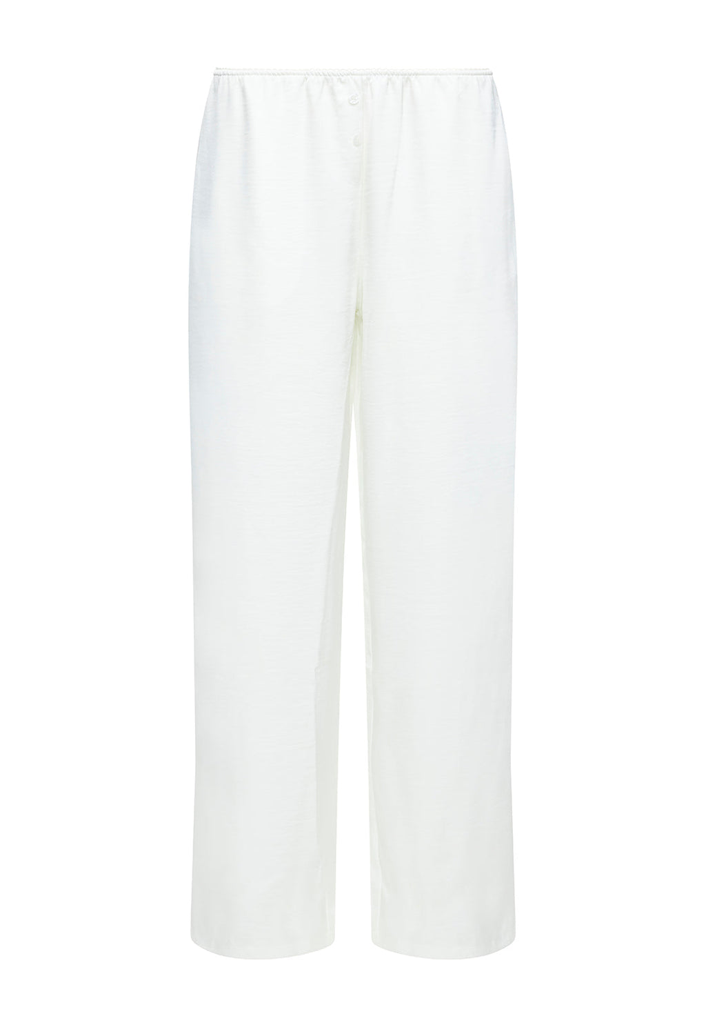 Elastic Straight Polyester Pant