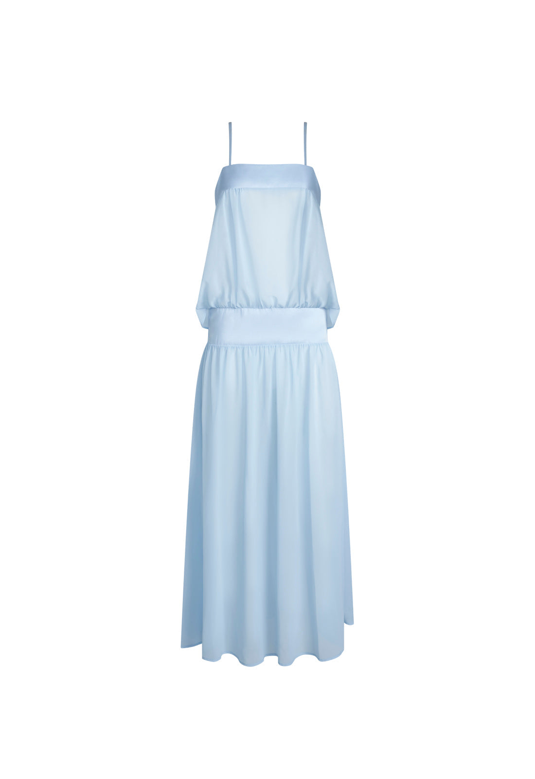 Panelled Spaghetti Noir Maxi