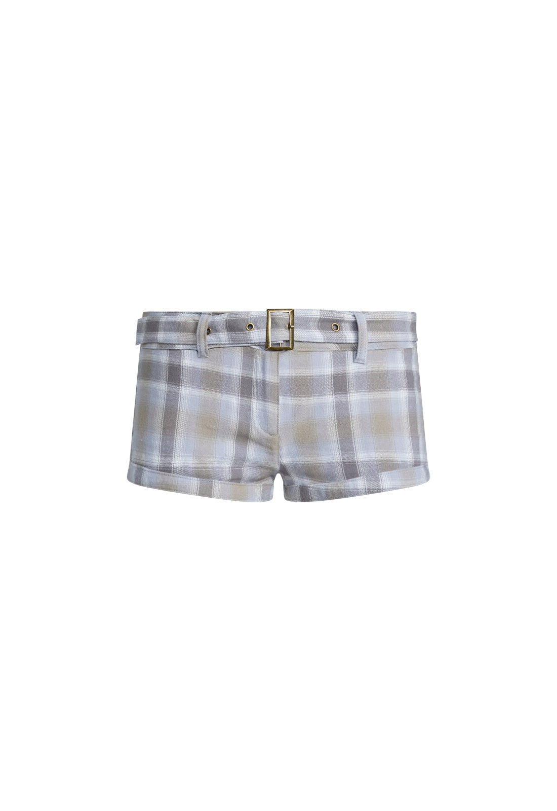 Low-Rise Clasp Shorts