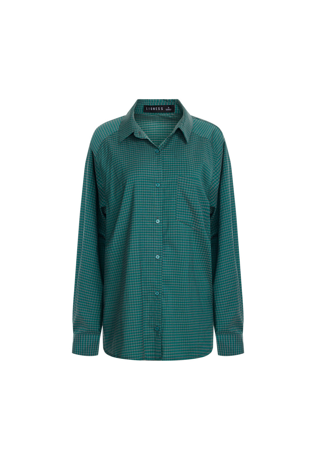 Draped Blend Button Shirt
