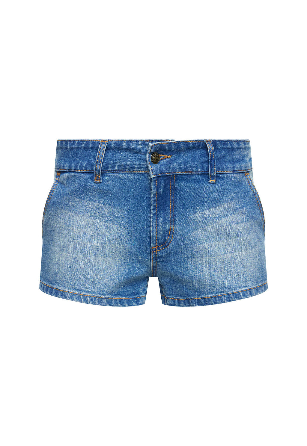 Light Cotton Denim Shorts