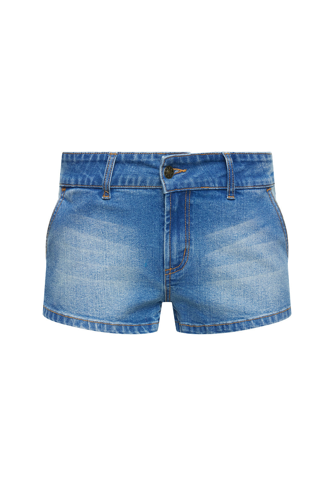 Light Cotton Denim Shorts