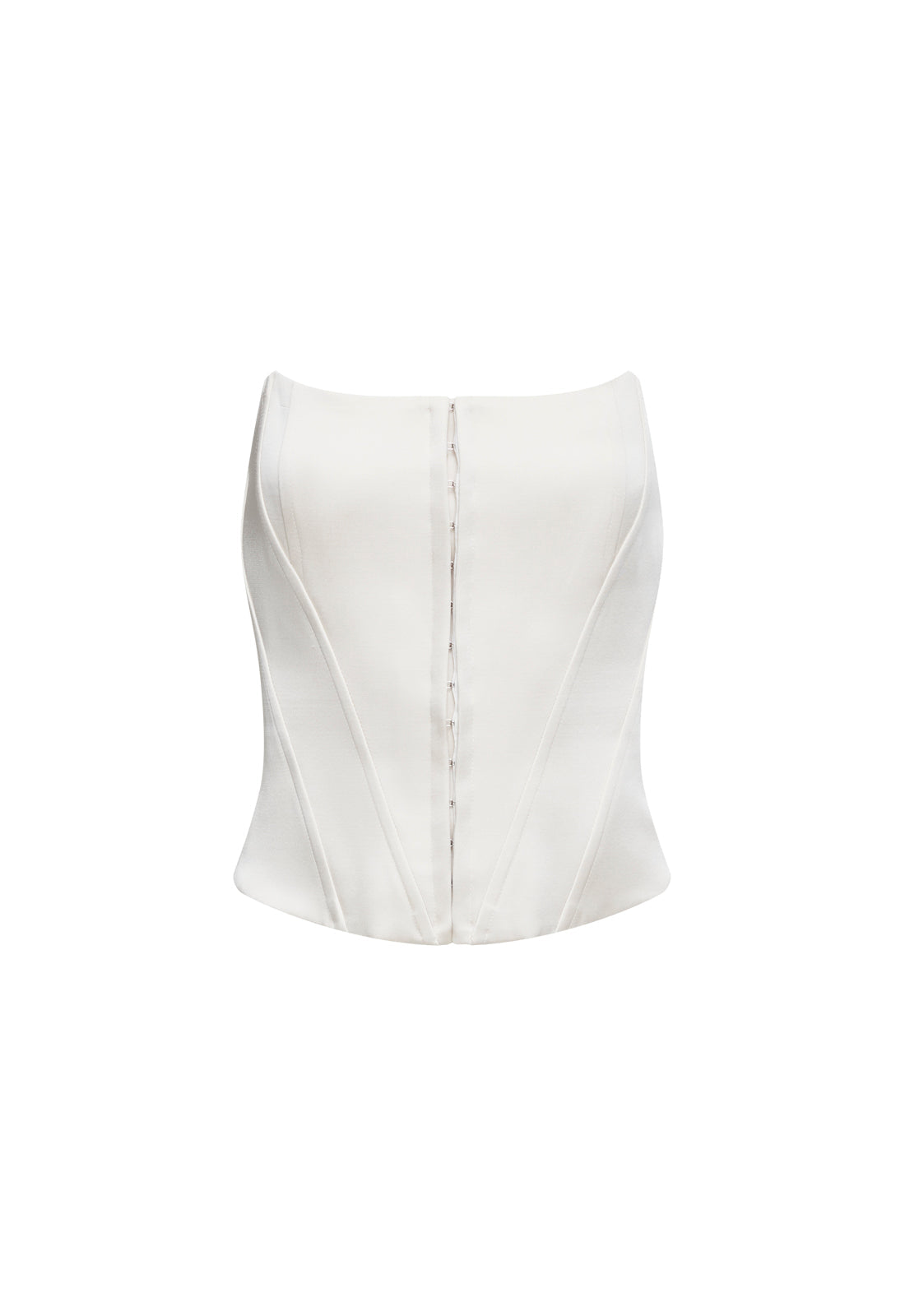 Boned Hook-Front Corset