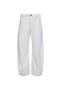 Barrel-Leg Low-Rise Jeans