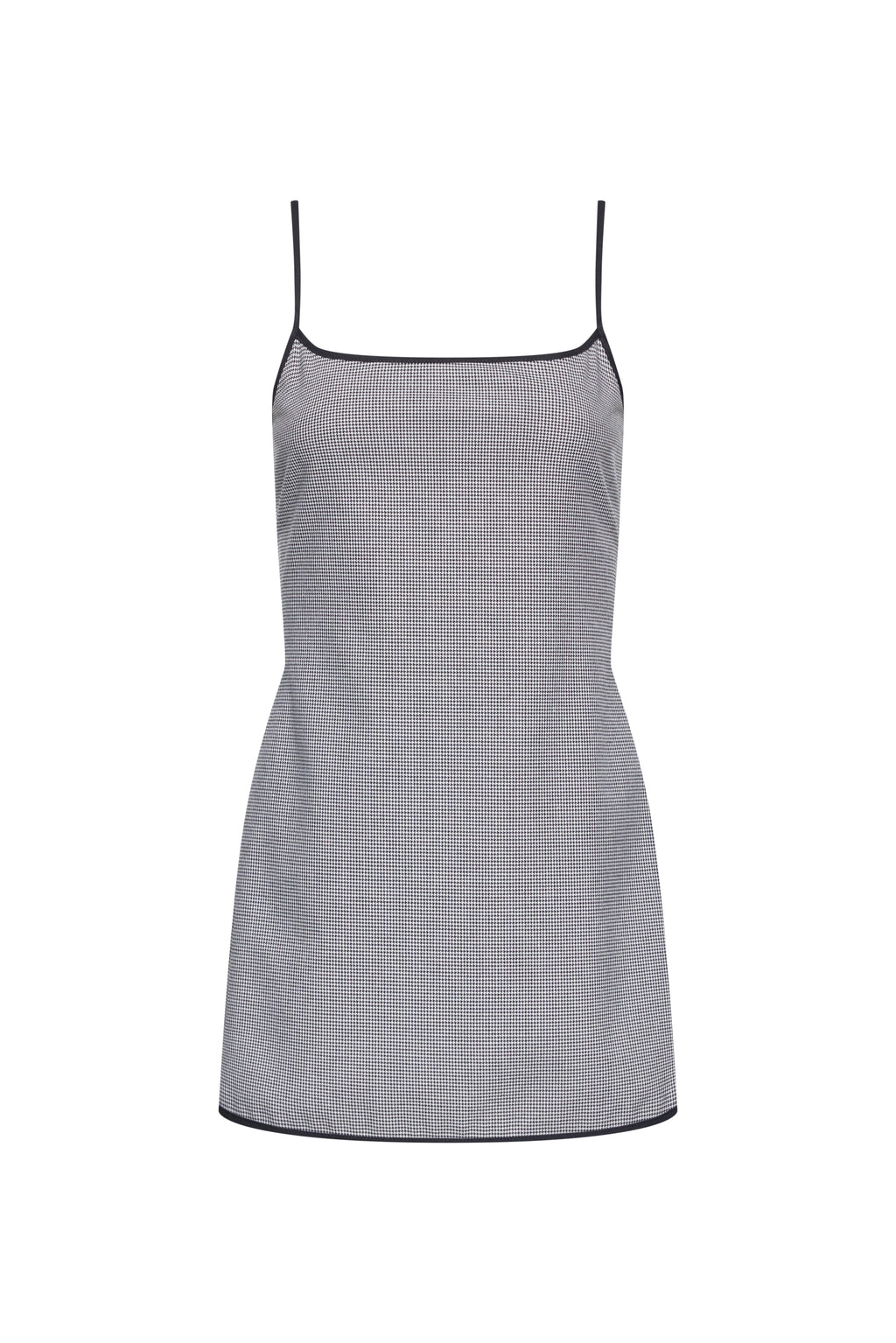 Invisible-Zip Urban Mini Dress