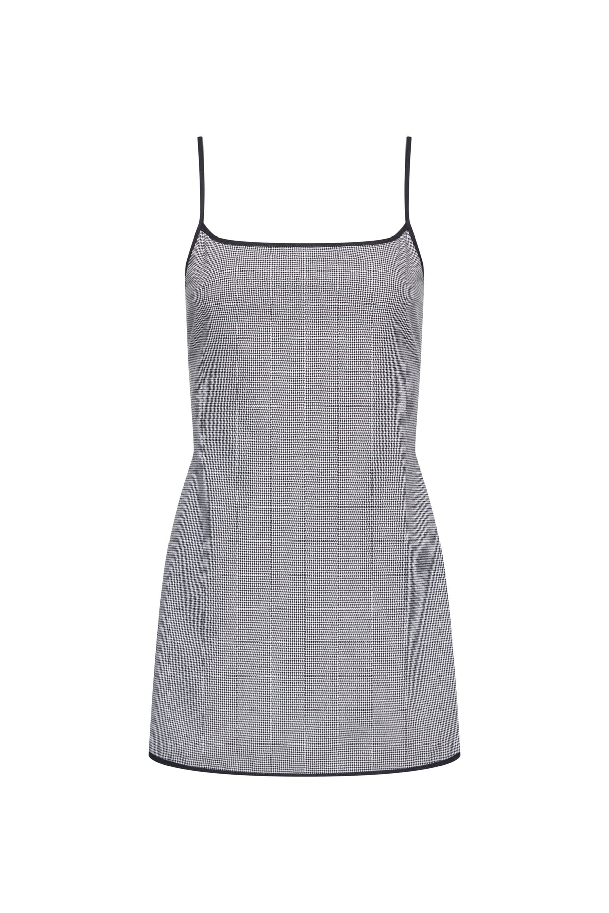 Invisible-Zip Urban Mini Dress