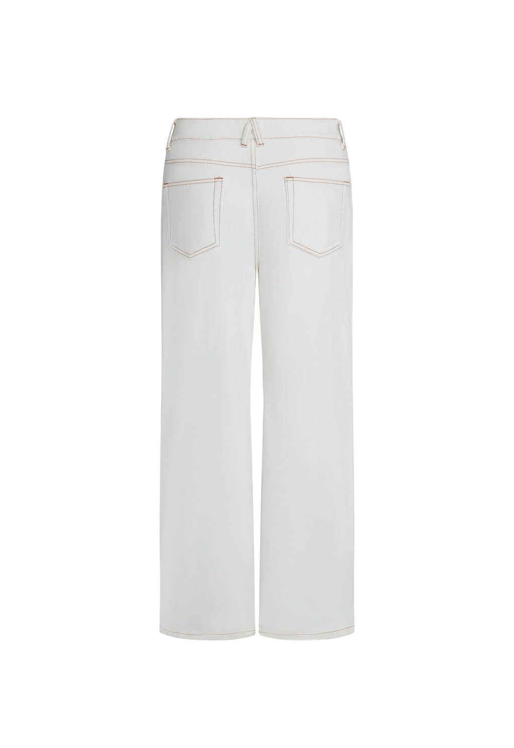 Belt Loop Straight Denim