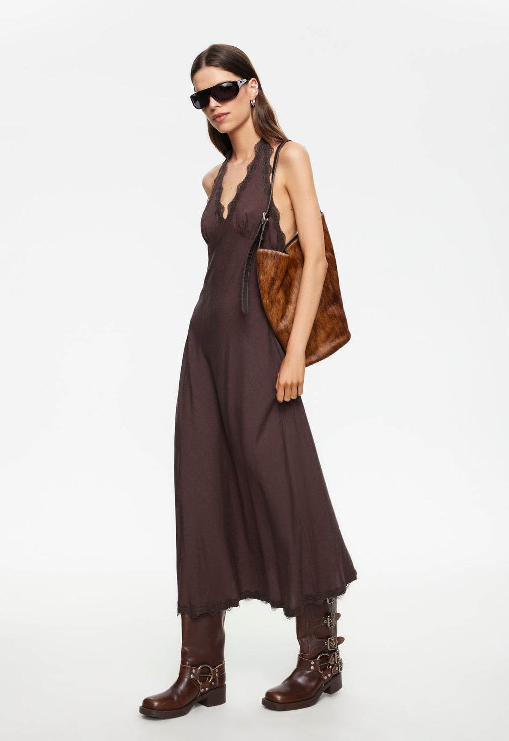 Whispered Romance Linen Midi