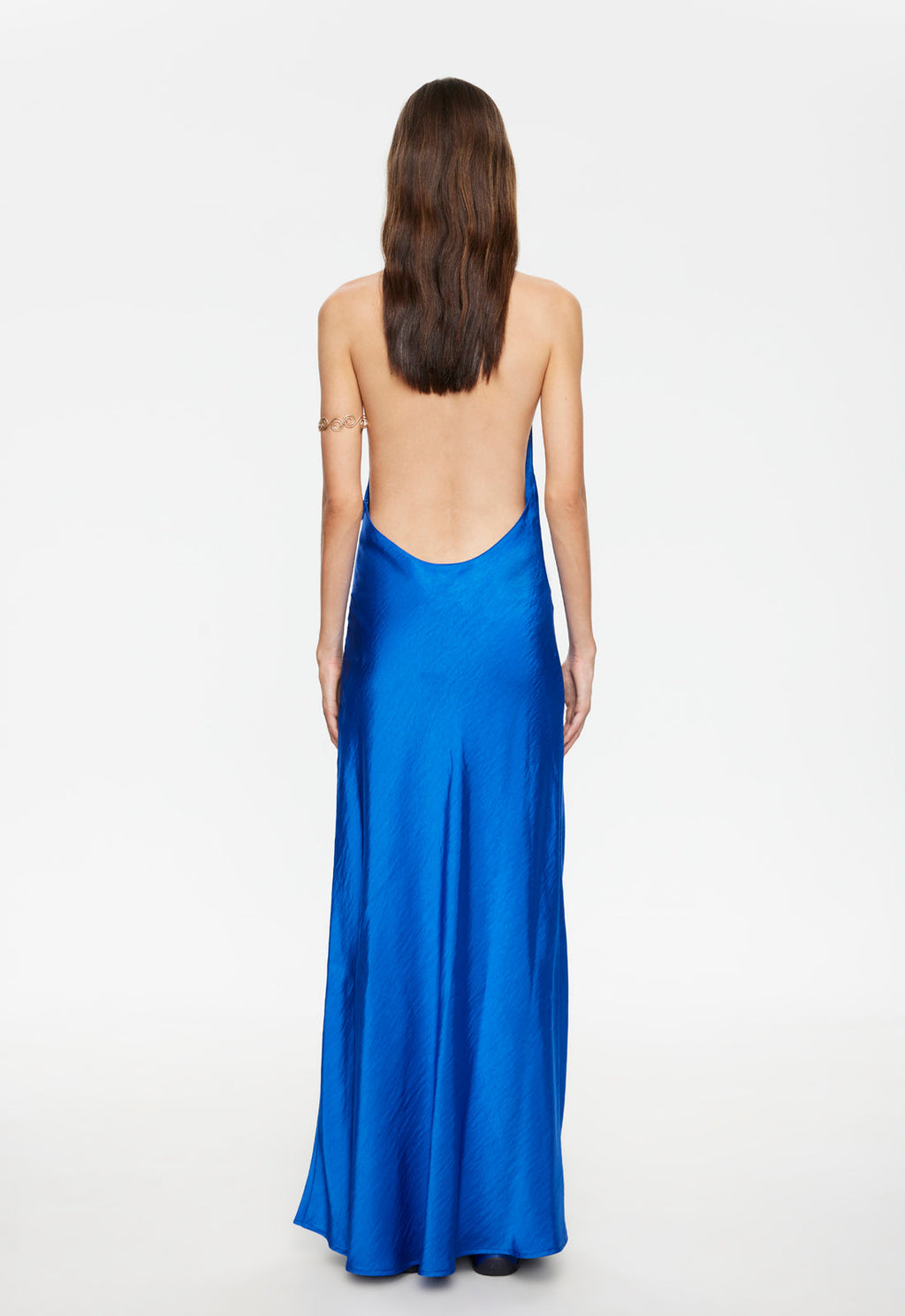 Single-Strap Drape Maxi