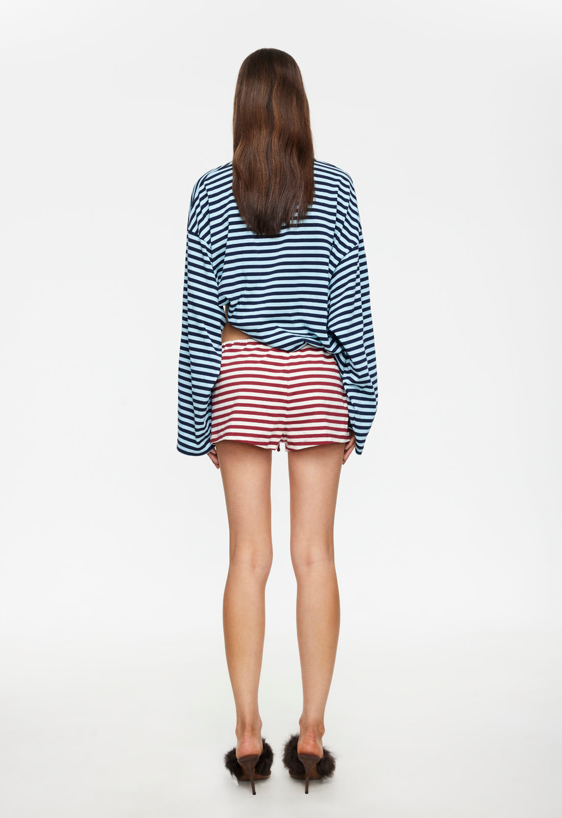 Hug-Soft Cotton Mini Shorts