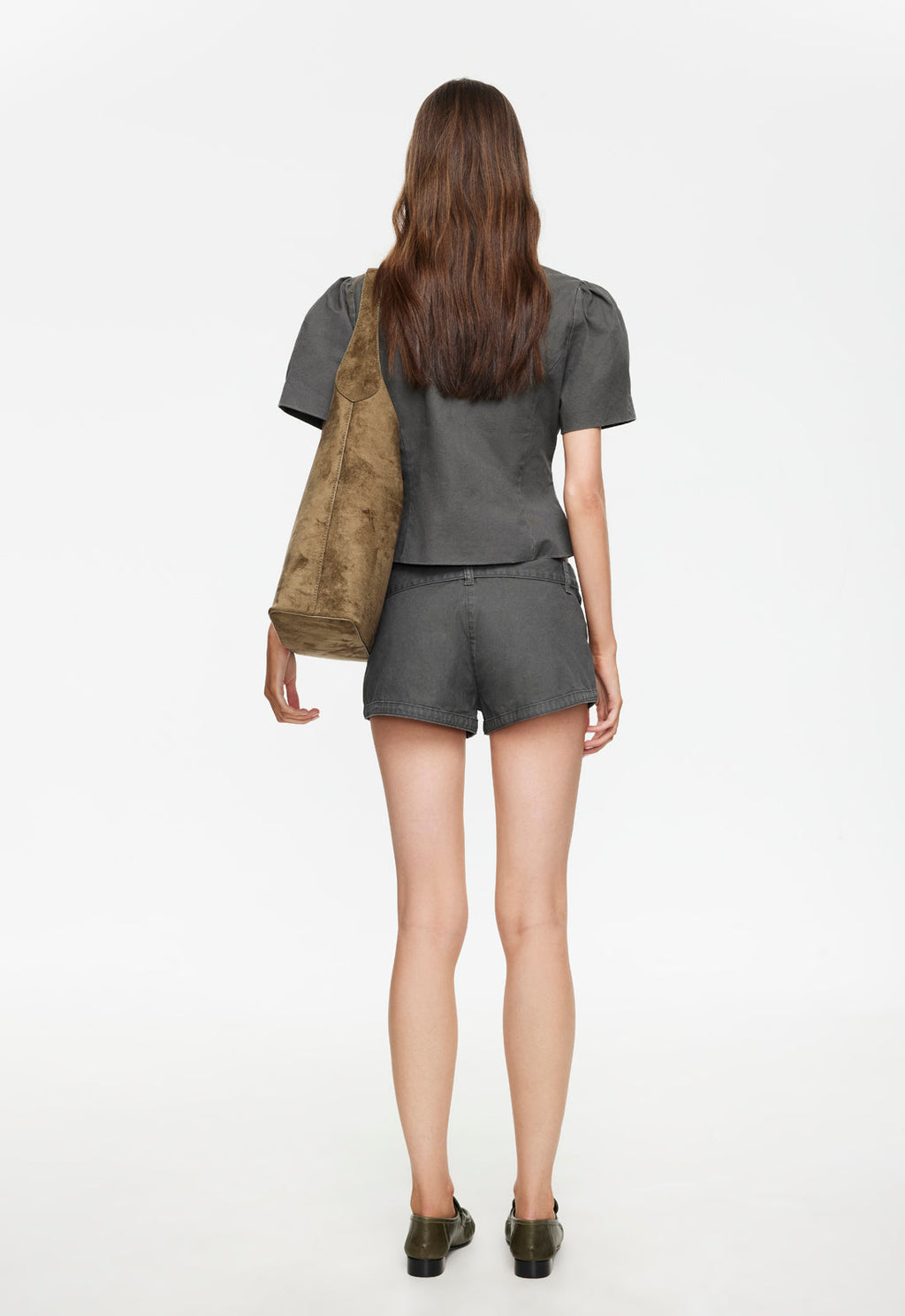 Voluminous Cotton Blouse