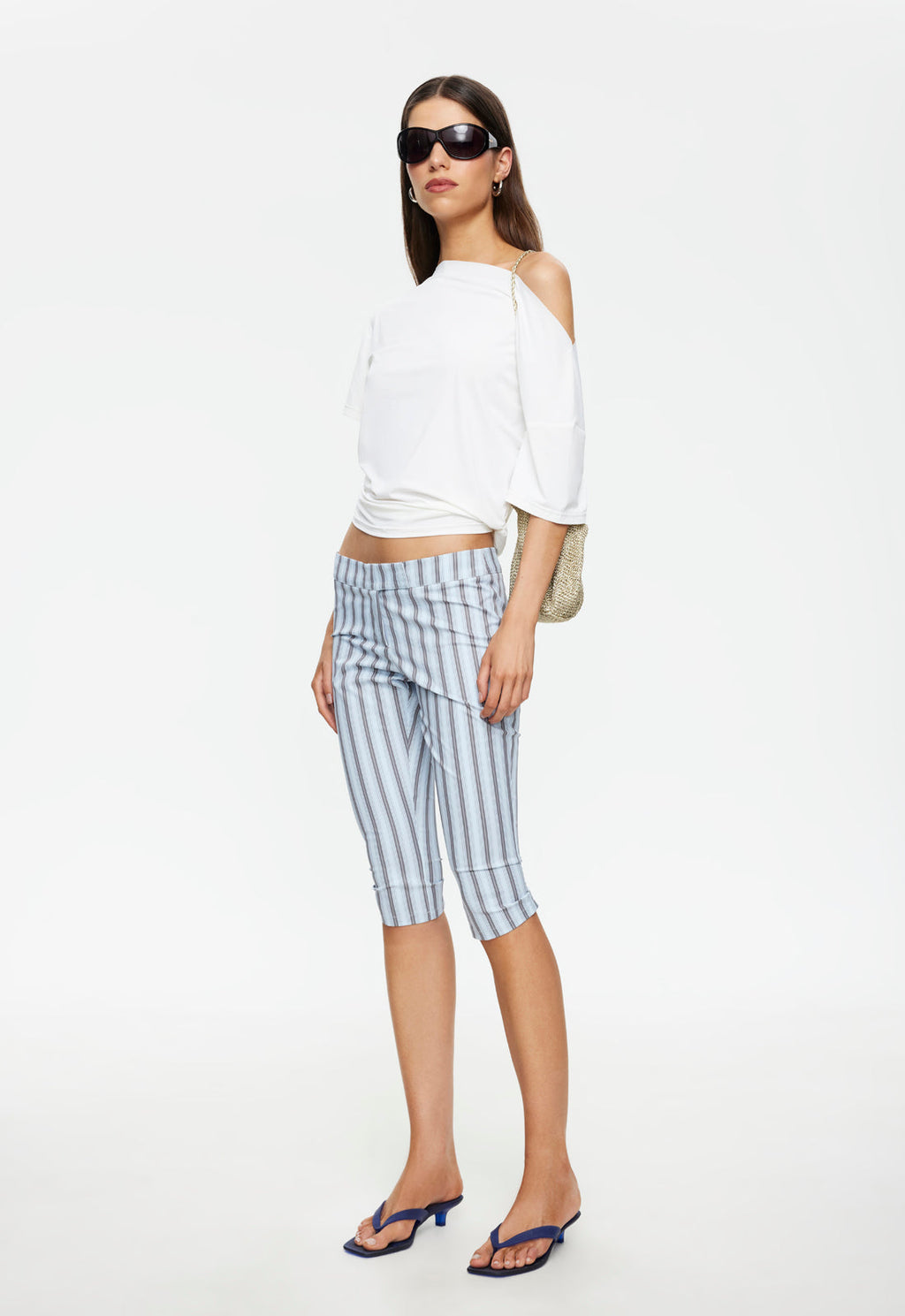 Asymmetric Off-Shoulder Tee