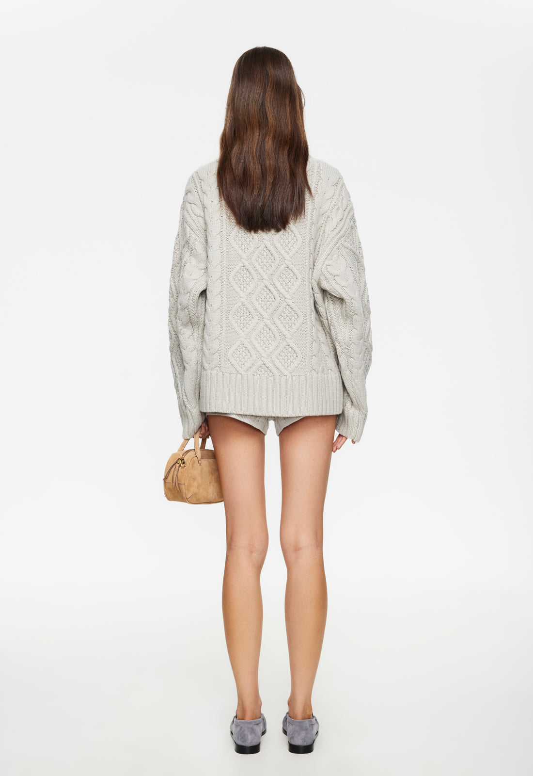 Viscose Drape Mini Shorts