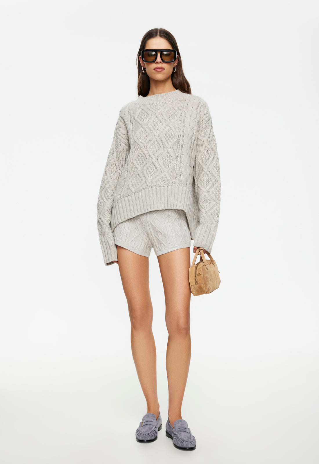 Viscose Drape Mini Shorts