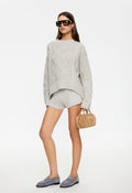 Viscose Drape Mini Shorts