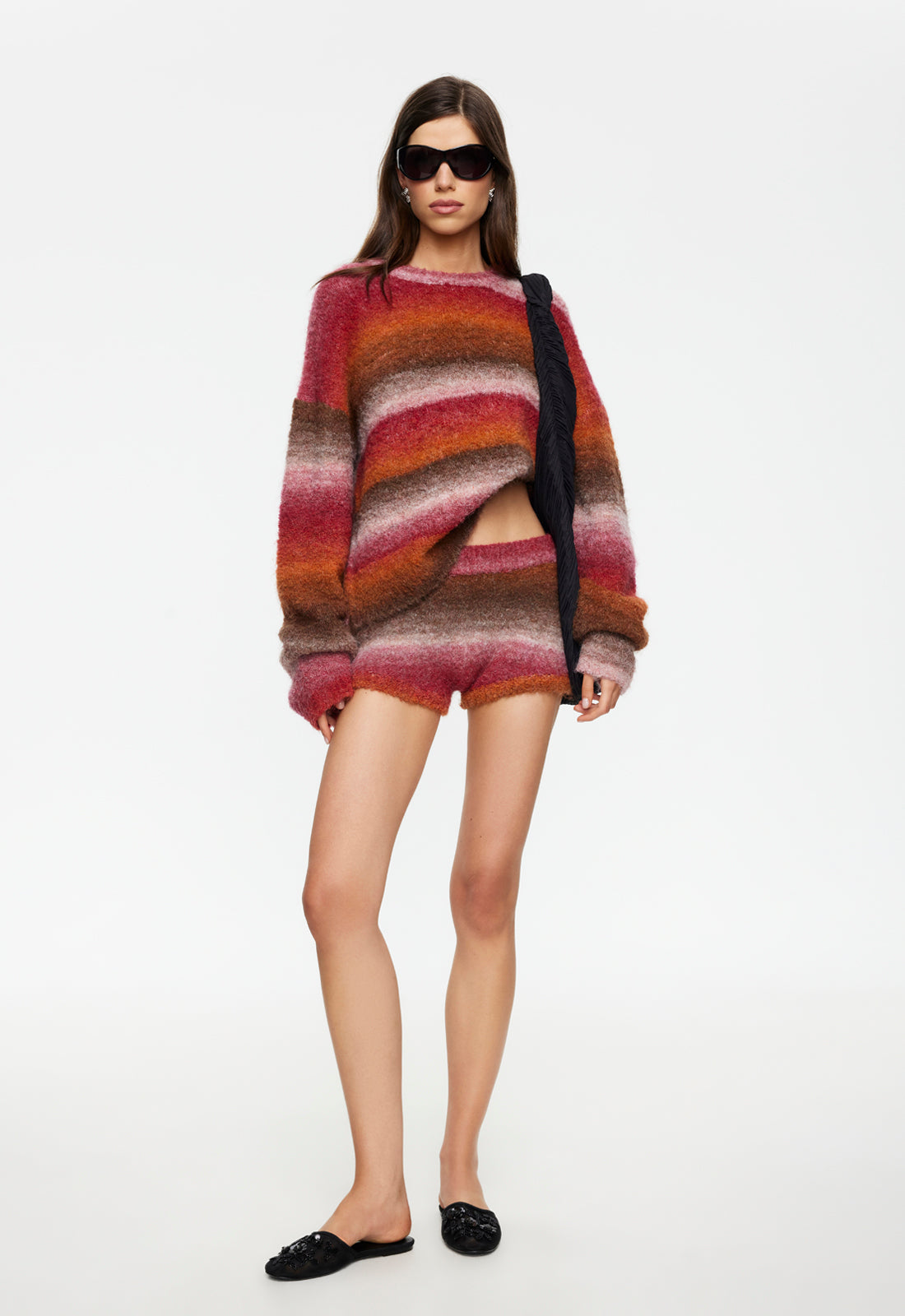 Luxe Knit Low-Rise Shorts