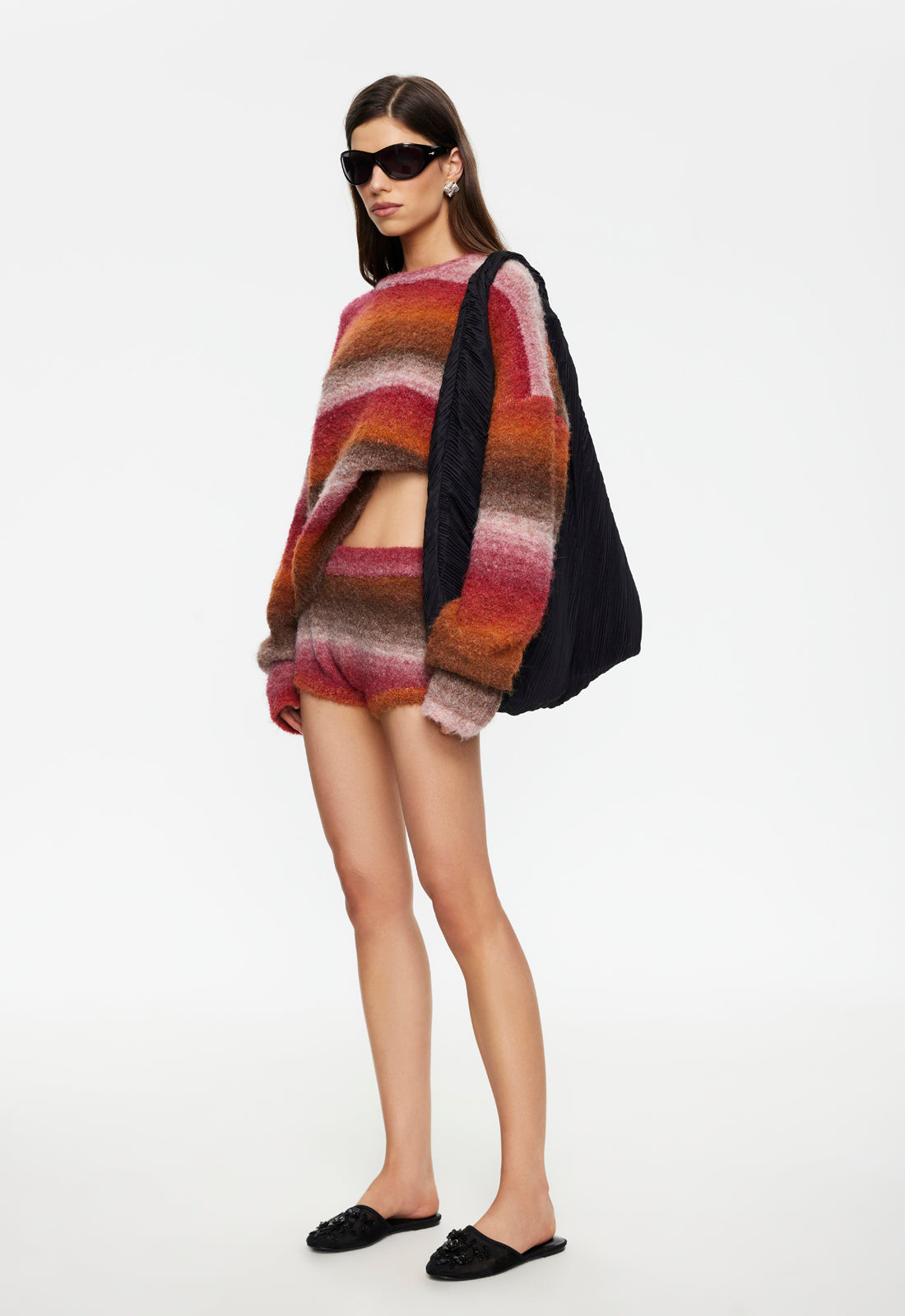 Luxe Knit Low-Rise Shorts