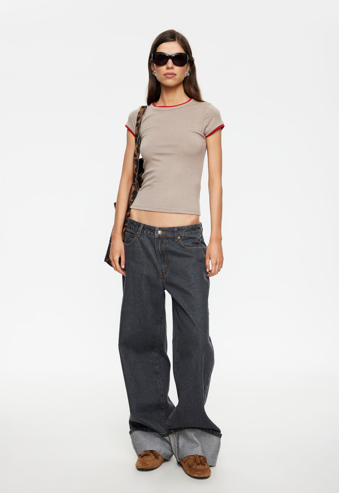 Rayon-Elastane Short Sleeve