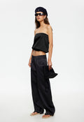 Strapless Cropped Top