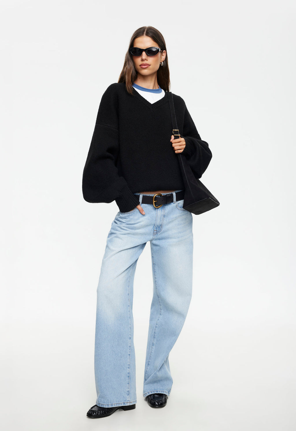Low-Rise Baggy Jeans
